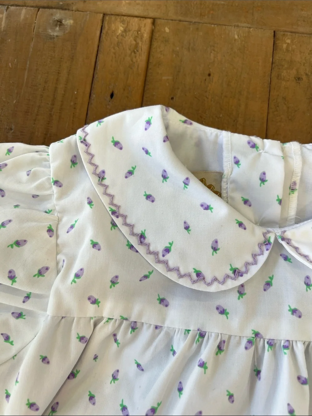 The Beaufort bonnet company adaire valley rd purple rosebud dress girls 6